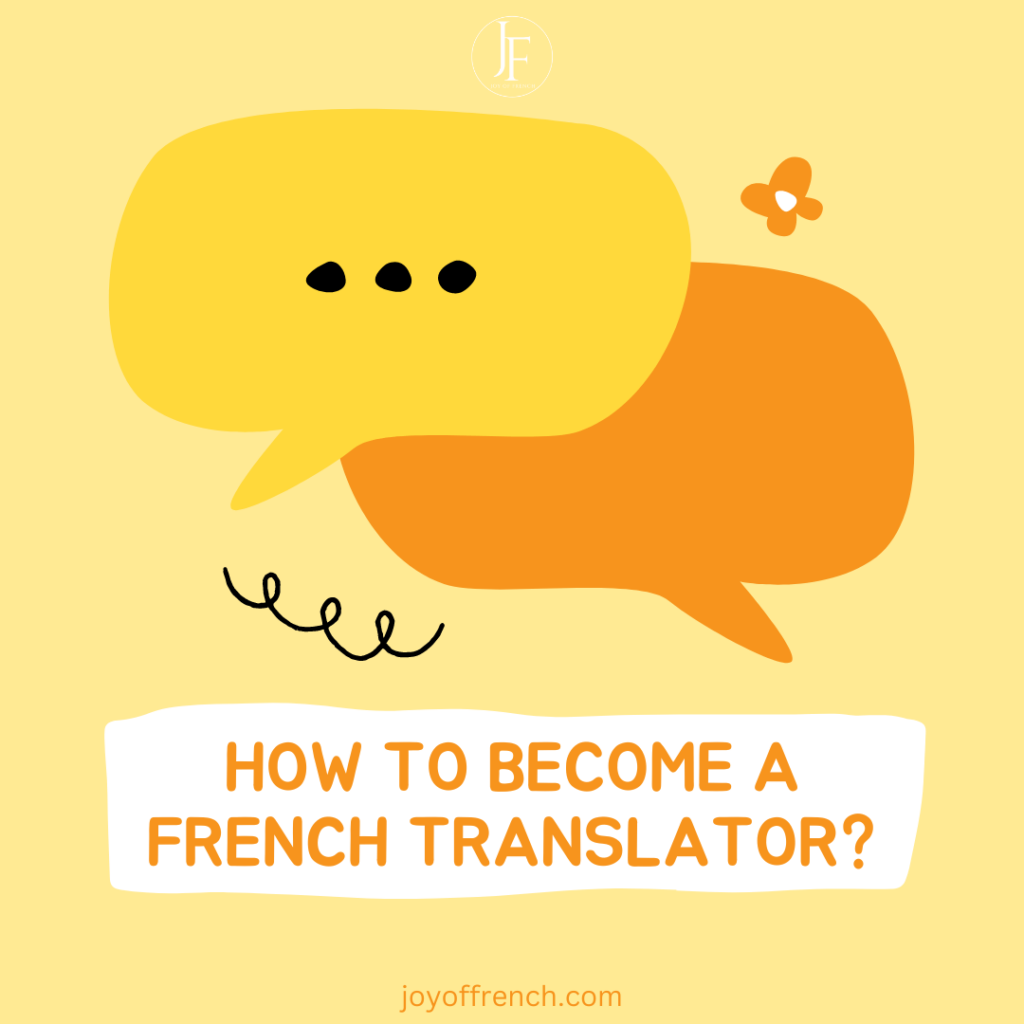 Career as a French translator