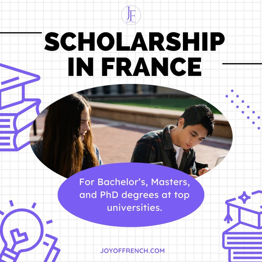 Scholarships for foreign students in France